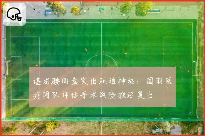谌龙腰间盘突出压迫神经，国羽医疗团队评估手术风险推迟复出
